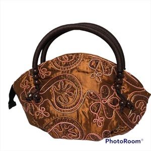 Boho Embellished Bag Copper